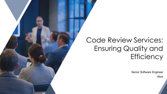 Code Review Services Ensuring Quality And Efficiency PPT Graphics AT