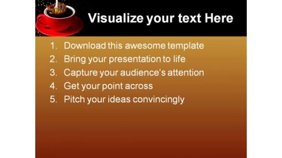Coffee Food PowerPoint Templates And PowerPoint Backgrounds 0511
