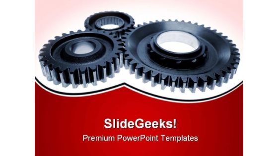 Cogs Industrial PowerPoint Templates And PowerPoint Backgrounds 0611