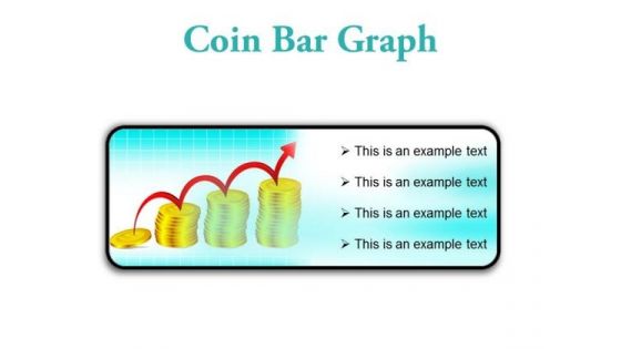 Coin Graph Finance PowerPoint Presentation Slides R