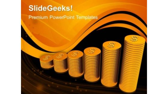 Coins Investment PowerPoint Templates And PowerPoint Themes 1012