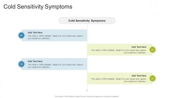 Cold Sensitivity Symptoms In Powerpoint And Google Slides Cpb