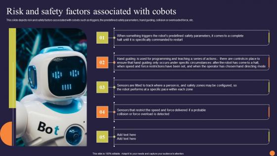 Collaborative Robots Revolutionizing Workforce Efficiency Risk And Safety Factors Associated Portrait Pdf