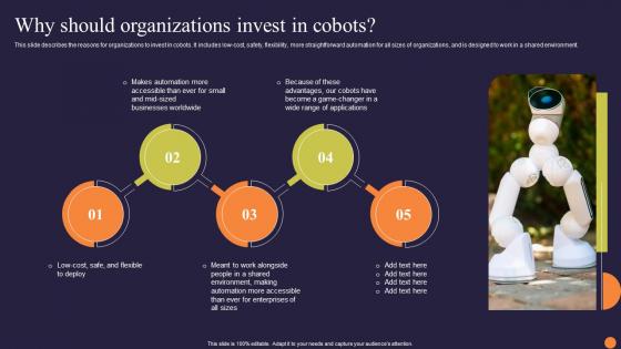 Collaborative Robots Revolutionizing Workforce Efficiency Why Should Organizations Themes Pdf