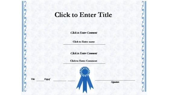 College Award Certificate PowerPoint Templates College Award Certificate PowerPoint Templates