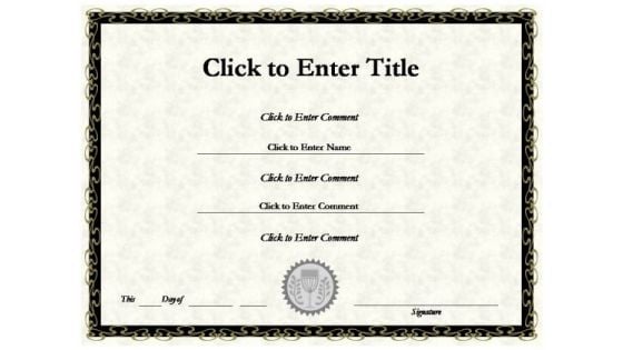 College Recognition Certificate PowerPoint Templates College Recognition Certificate PowerPoint Templates