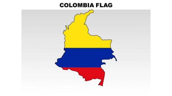 Colombia Country PowerPoint Flags