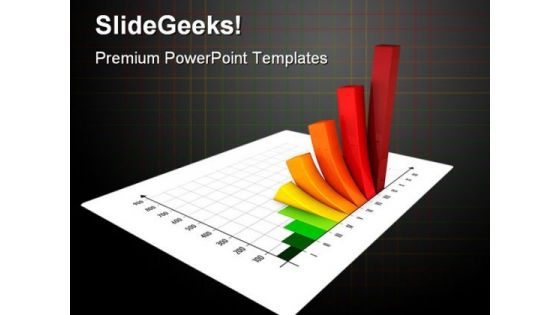 Color Chart Business PowerPoint Backgrounds And Templates 1210