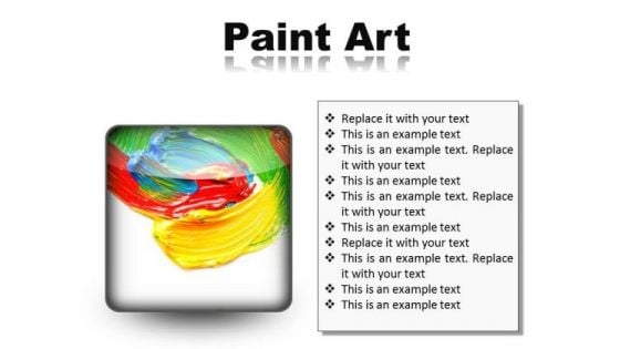 Color Paint Art PowerPoint Presentation Slides S