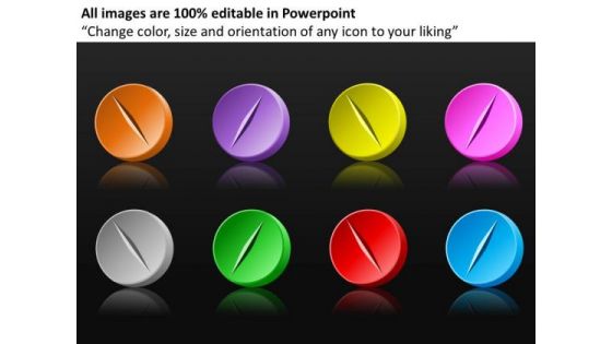 Colored Pills Collection PowerPoint Templates Medical Ppt Slides
