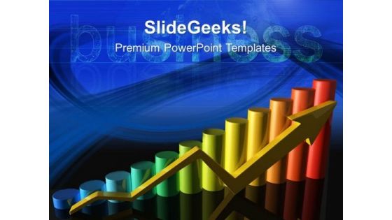 Colorful Bar Graph Business PowerPoint Templates And PowerPoint Themes 0512