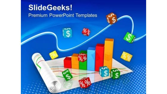 Colorful Bar Graph Business Result Analysis PowerPoint Templates Ppt Backgrounds For Slides 0513