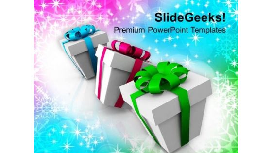 Colorful Gifts Festival PowerPoint Templates Ppt Backgrounds For Slides 1112