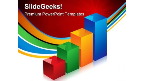 Colorful Graph Success PowerPoint Templates And PowerPoint Backgrounds 1211