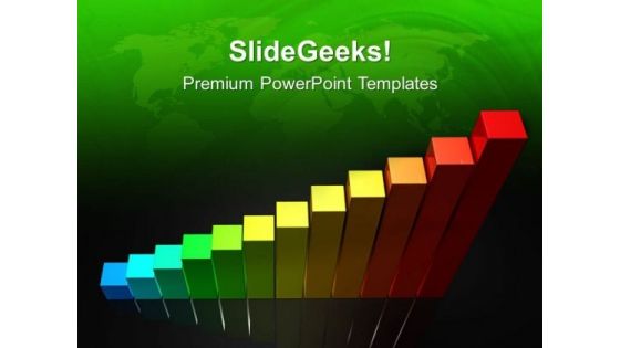 Colorful Graph Success PowerPoint Templates And PowerPoint Themes 0512