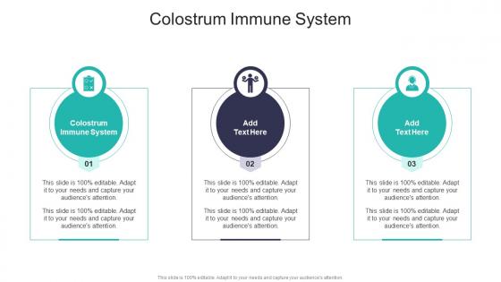 Colostrum Immune System In Powerpoint And Google Slides Cpb