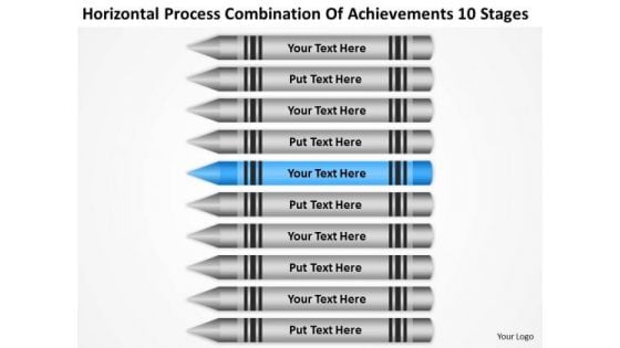 Combination Of Acheivements 10 Stages Ppt Massage Business Plan PowerPoint Slides