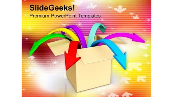 Come Out With Different Solution In Business PowerPoint Templates Ppt Backgrounds For Slides 0513