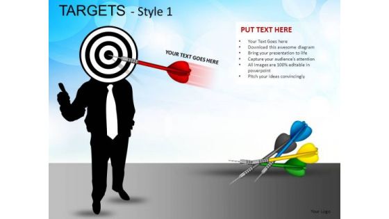 Communication Targets 1 PowerPoint Slides And Ppt Diagram Templates