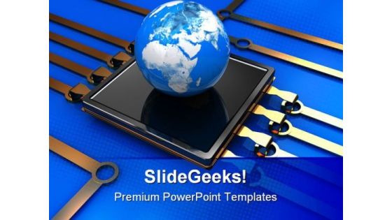 Communication Technology Global PowerPoint Templates And PowerPoint Backgrounds 0411