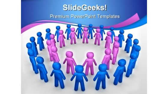 Community Business PowerPoint Templates And PowerPoint Backgrounds 0511