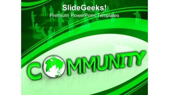 Community World Business PowerPoint Templates And PowerPoint Themes 0912