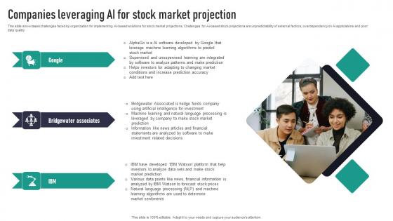 Companies Leveraging AI For Stock Market Projection Pictures Pdf