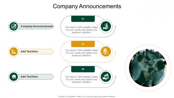 Company Announcements In Powerpoint And Google Slides Cpb