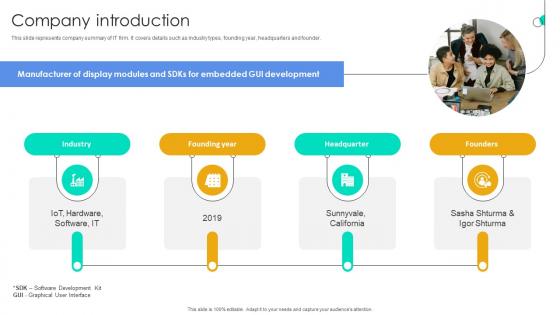 Company Introduction Function User Interface Service Investor Funding Elevator Pitch Deck Company Introduction Function User Interface Service Investor Funding Elevator Pitch Deck