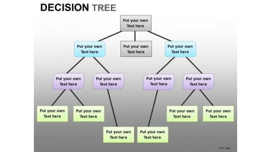 Company Organization Hierarchy PowerPoint Templates