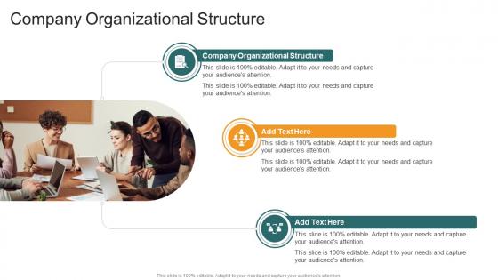 Company Organizational Structure In Powerpoint And Google Slides Cpb