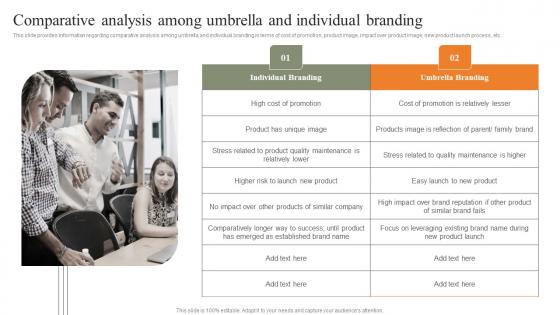 Comparative Analysis Among Umbrella And Individual Branding Strategies For Achieving Icons Pdf