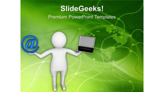 Comparison Between Internet And Laptop PowerPoint Templates Ppt Backgrounds For Slides 0513