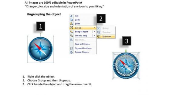 Compass 2 PowerPoint Slides And Ppt Diagram Templates