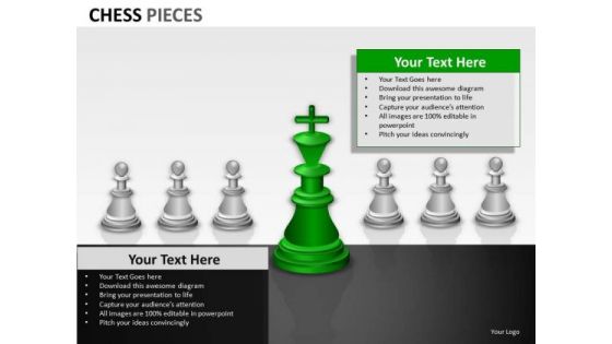 Competition Chess Pieces PowerPoint Slides And Ppt Diagram Templates