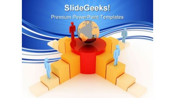 Competition Concept Global Business PowerPoint Templates And PowerPoint Backgrounds 0611