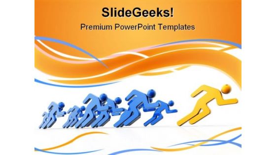 Competition Leadership PowerPoint Templates And PowerPoint Backgrounds 0611