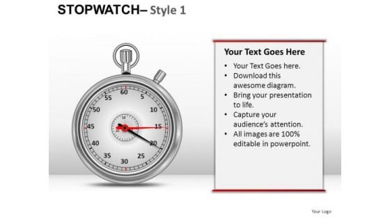 Competition Stopwatch 1 PowerPoint Slides And Ppt Diagram Templates