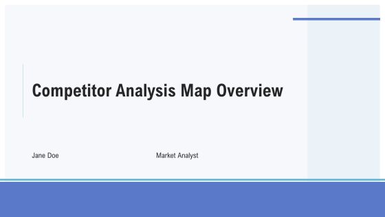 Competitor Analysis Map Overview PPT Example AT