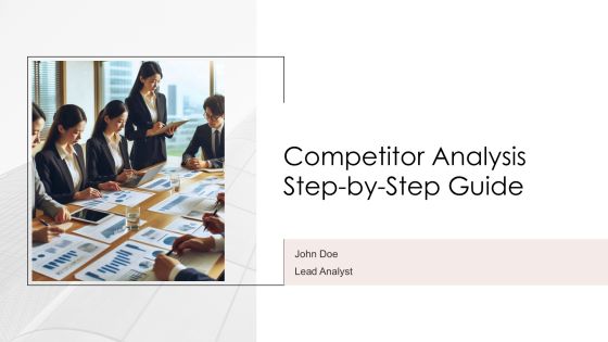 Competitor Analysis Step By Step Guide PPT Example AT