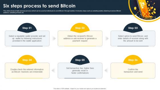 Complete Beginners Guide Six Steps Process To Send Bitcoin Fin SS V
