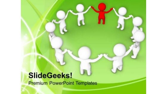 Complete The Solution With Right People PowerPoint Templates Ppt Backgrounds For Slides 0513