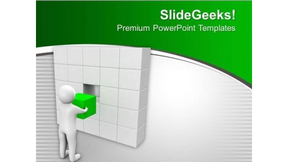 Complete The Task With Right Solution PowerPoint Templates Ppt Backgrounds For Slides 0813