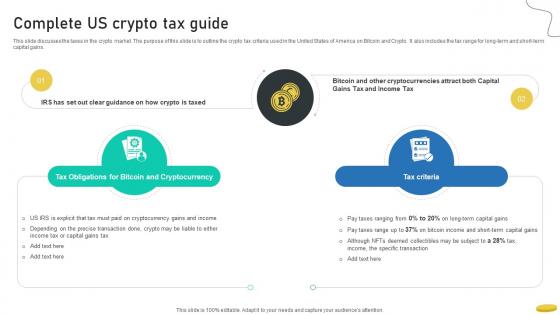 Complete Us Crypto Tax Guide Cryptocurrency Management With Blockchain