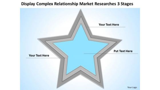 Complex Relationship Market Researches 3 Stages Business Plan Marketing PowerPoint Slides