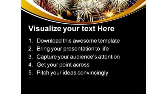 Composite Fireworks Abstract PowerPoint Templates And PowerPoint Backgrounds 0311