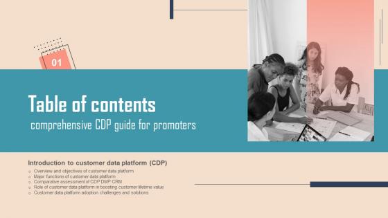 Comprehensive CDP Guide For Promoters Table Of Contents Summary Pdf