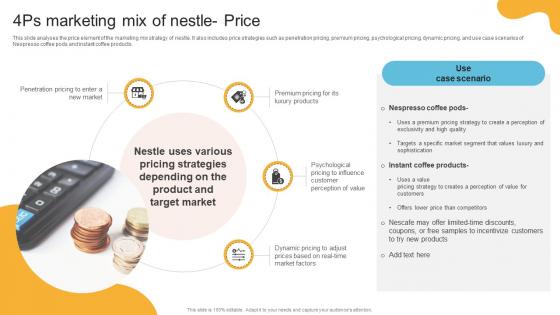 Comprehensive Review Of Nestles Marketing 4ps Marketing Mix Of Nestle Price Strategy SS V