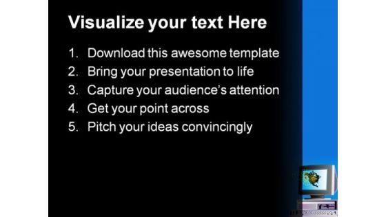Computer And Web Business PowerPoint Themes And PowerPoint Slides 0211