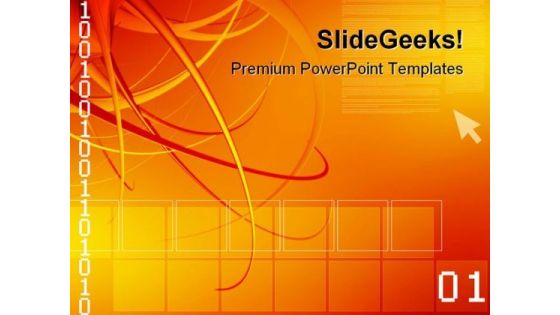 Computer Background With Code Technology PowerPoint Themes And PowerPoint Slides 0511
